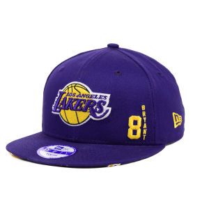 Los Angeles Lakers New Era NBA Hardwood Classics Youth Team Under 9FIFTY Snapback Cap