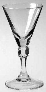 Fostoria Exeter Clear Sherry Glass   Stem #6109, Plain