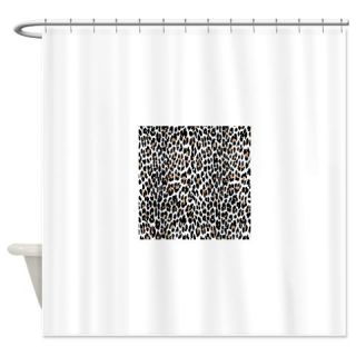  Leopard Print Vector [Converted] Shower Curtain  Use code FREECART at Checkout