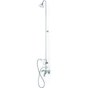 Cheviot 5160 CH LEV Universal Bathtub Filler & Overhead Shower Combination With