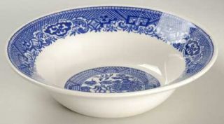 Royal (USA) Blue Willow Rim Cereal Bowl, Fine China Dinnerware   Blue Willow Des