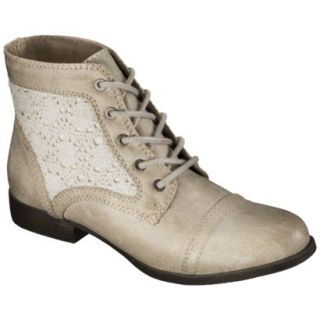 Womens Mossimo Supply Co. Kessi Crochet Boots   Taupe 9