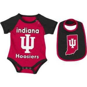 Indiana Hoosiers Colosseum NCAA Newborn Junior Creeper/Bib Set