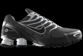 Nike Shox Turbo+ VI (Wide) iD Custom Mens Running Shoes   Black