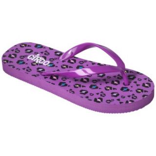 Girls Circo Hester Flip Flop Sandals   Purple L