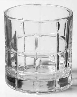 Anchor Hocking Tartan Clear Old Fashioned   Clear, Vertical & Horizontal Lines