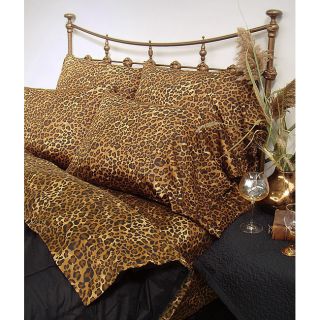 Wild Life Leopard 200 Thread Count Standard size Pillowcases (set Of 2)