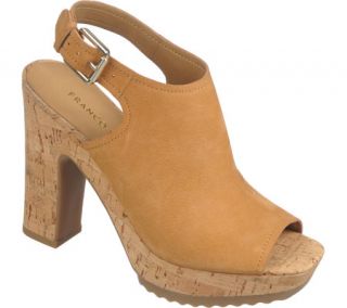 Womens Franco Sarto Orchard   Cuoio L.Nubuck Leather High Heels
