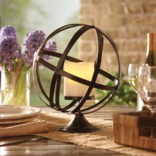 Order Home Collection Metal Orbit Candle Holder