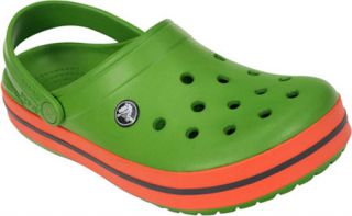 Crocs Crocband   Parrot Green/Tangerine Casual Shoes