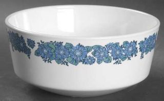 Corning Evening Song Coupe Soup Bowl, Fine China Dinnerware   Centura, Blue/Gree