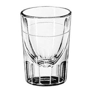 Libbey Glass 1.5 oz Lined Fluted Shot Glass