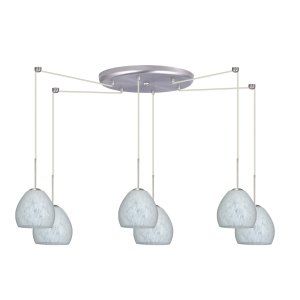 Besa Lighting BEL 6BC 412219 SN Bolla Pendant