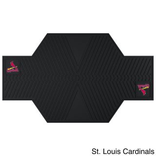 Mlb Heavy duty Rubber Motorcycle Mat (Black and team colorMaterials Heavy duty rubberQuantity One (1) matDimensions 82.5 inches long x 42 inches wide x 0.3125 inches thick )