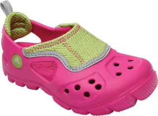 Infants/Toddlers Crocs Micah II Sandal   Fuchsia/Volt Green Casual Shoes