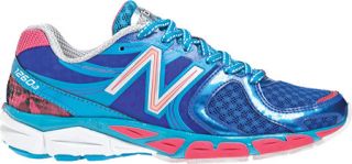 Womens New Balance W1260v3   Blue/Pink Running Shoes