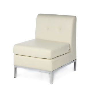 Castleton Home Deluxe Slipper Chair CX1125 Color White