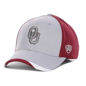 Oklahoma Sooners Top of the World NCAA Grizzly One Fit Cap