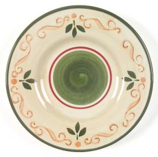Home Victorian Holly Salad Plate, Fine China Dinnerware   Green Center & Trim,Re
