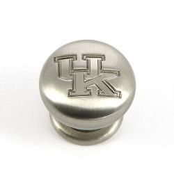 University Of Kentucky Wildcats Satin Nickel Cabinet Knobs (pack Of 10)