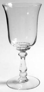 Heisey Penn Charter Clear Water Goblet   Stem #3360, Clear