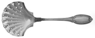 Buccellati Empire (Sterling) Pierced Vegetable Serving Spoon   Sterling,Oval Tip
