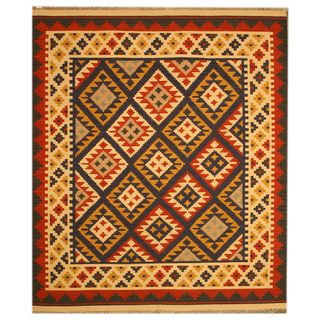 Handmade Wool Keysari Kilim Rug (5 X 8)
