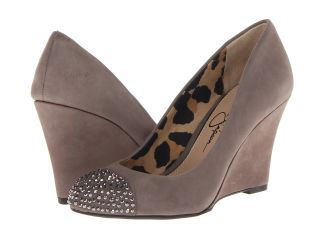 Jessica Simpson Cambria Womens Wedge Shoes (Taupe)