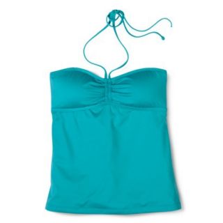 Mossimo Womens Mix and Match Tankini Swim Top  Seashell Green L