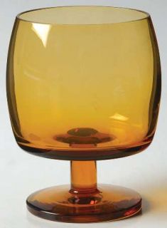 Block Crystal Chromatics Gold/Brown Wine Glass   Gold/Brown, Convex Or Concave P