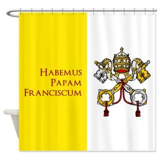  Habemus Papam Shower Curtain  Use code FREECART at Checkout