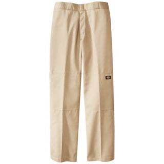 Dickies Mens Loose Fit Double Knee Work Pants   Khaki 48x32