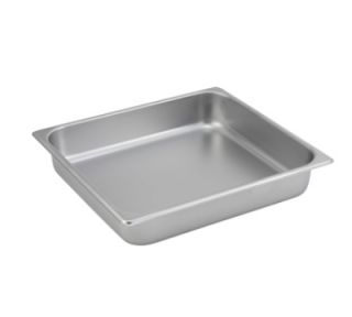 Winco 2/3 Size Steam Table Pan, 2.5 in Deep, Stainless
