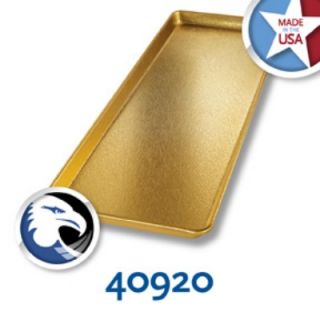 Chicago Metallic Display Pan, 9 x 26 in, Anodized Aluminum, Gold Finish