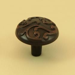 Stone Mill Hardware Ivy Oil Rubbed Bronze Cabinet Knobs (pack Of 5)