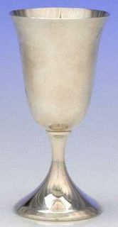 Reed & Barton X117 (Sterling, Hollowware) Water Goblet   Sterling, Hollowware On