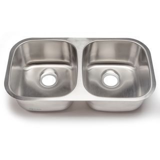 Clark Stainless Steel Equal Double bowl Kitchen Sink