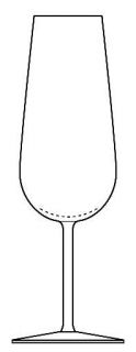 Val St Lambert Acadamie Du Vin Cordial Glass   Clear