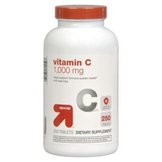 up&up Vitamin C with Rose Hips 1000 mg Tablets   250 Count