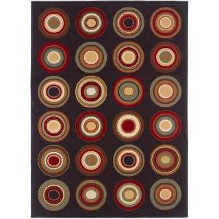 Lagoon 104638 Contemporary Charcoal Area Rug (76 X 910)