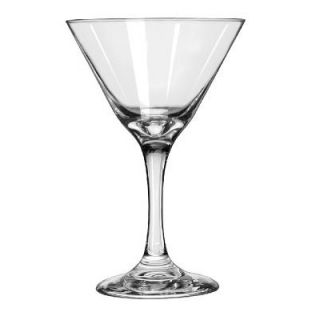Libbey Embassy Cocktail Glasses, Martini, 9.25oz, 6 1/2in Tall