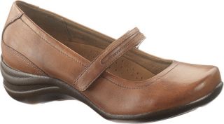 Womens Hush Puppies Epic Mary Jane   Tan Leather Casual Shoes