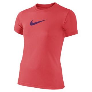 Nike Legend Girls Training T Shirt   Laser Crimson