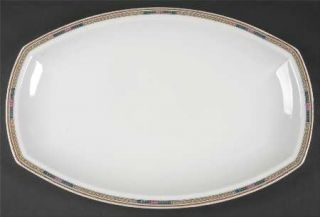 Heinrich   H&C 10099 16 Oval Serving Platter, Fine China Dinnerware   Imperial