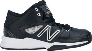 Childrens New Balance KB82   Black/White Lace Up Shoes
