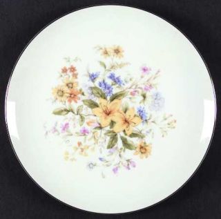 Gildhar Spring Boquet Dinner Plate, Fine China Dinnerware   Wild Flowers In Cent