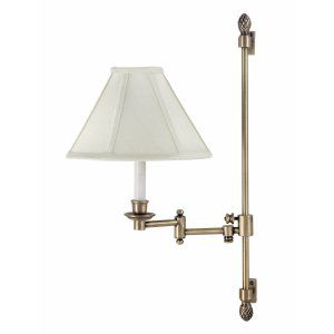 House of Troy HOU LL662A AB Library Decorative Wall Swing Lamp Antique Brass