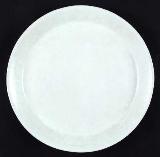 Bennington Potters Agate White On White Dinner Plate, Fine China Dinnerware   Wh