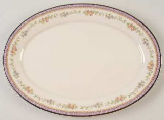 Lenox China Amethyst 16 Oval Serving Platter, Fine China Dinnerware   Cosmopoli