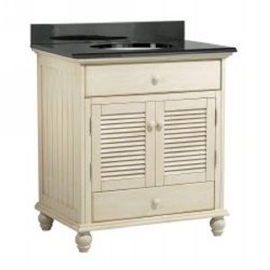 Foremost FMCTAACB3122 Cottage 31 W X 22 D Vanity with Colorpoint Vanity Top